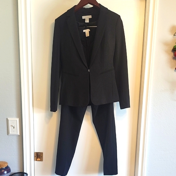H&M Other - H & M Black Blazer and Pants Suit Set